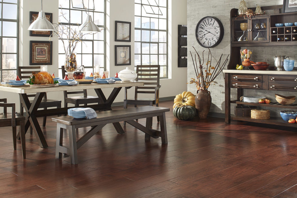 Get The Look Thanksgiving Table Impressions Flooring Collection