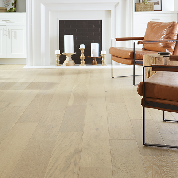 Solid Oak Hardwood Floor Elegance Wheat